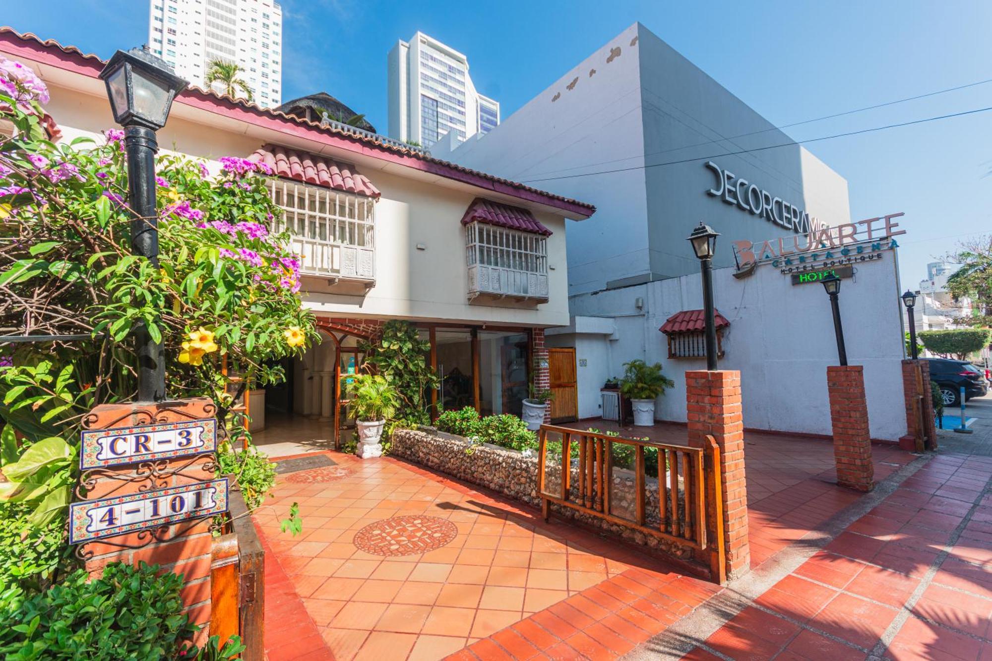 Baluarte Cartagena Hotel Boutique Exteriör bild